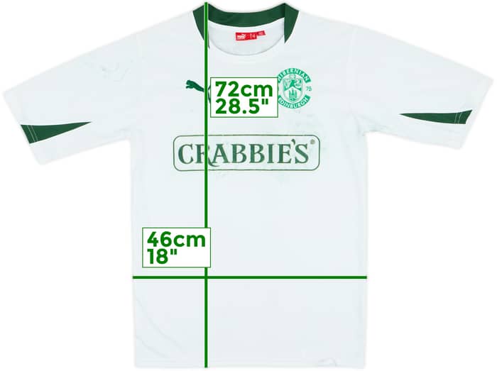 2012-13 Hibernian Away Shirt - 4/10 - (S)