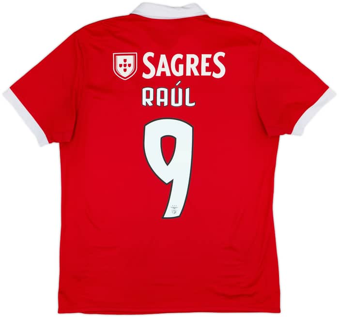 2017-18 Benfica Home Shirt Raul #9 - 5/10 - (L)
