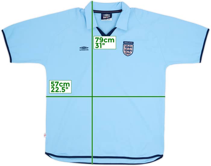 2002-04 England Umbro Training Shirt - 7/10 - (L)