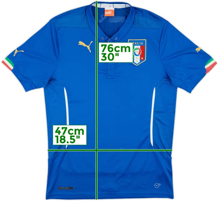 2014-15 Italy Home Shirt - 5/10 - (L)