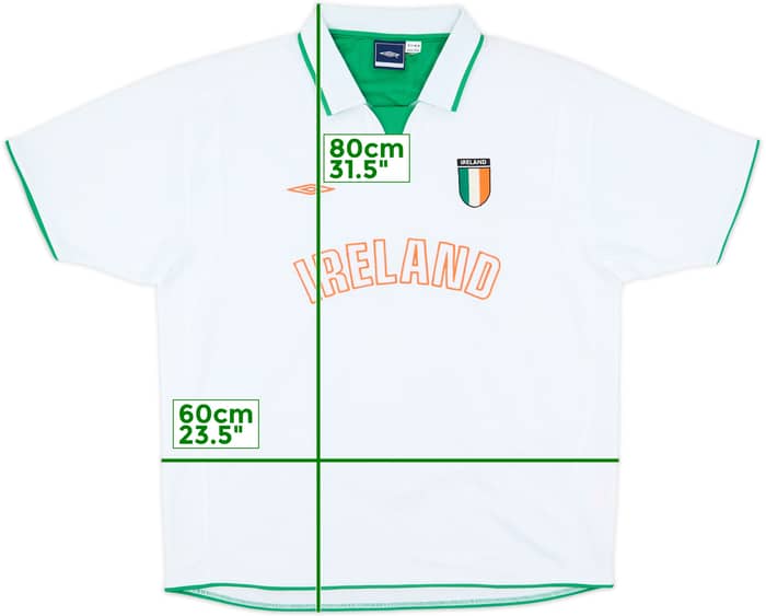 2004-05 Ireland Umbro Polo Shirt - 8/10 - (L)