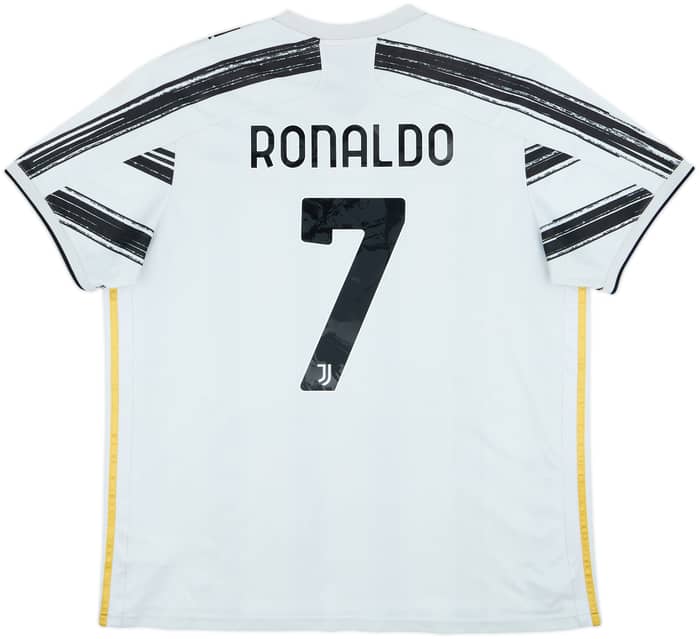 2020-21 Juventus Home Shirt Ronaldo #7 - 5/10 - (XXL)