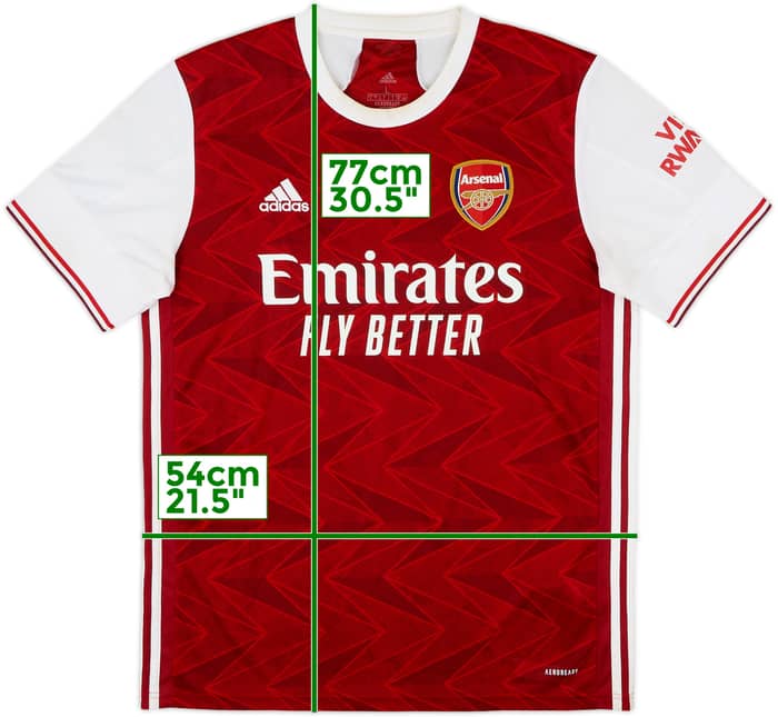 2020-21 Arsenal Home Shirt - 5/10 - (L)