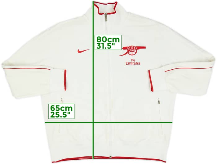 2010-11 Arsenal Nike Track Jacket - 6/10 - (XXL)