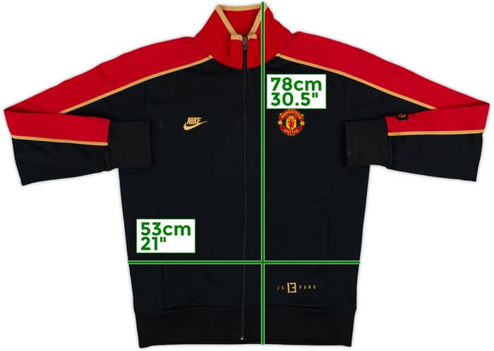 2008-09 Manchester United Nike 'Ji Sung Park' Track Jacket - 8/10 - (L)