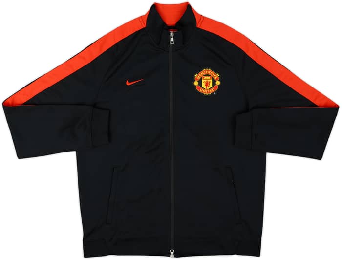 2015-16 Manchester United adidas Track Jacket - 8/10 - (XL)