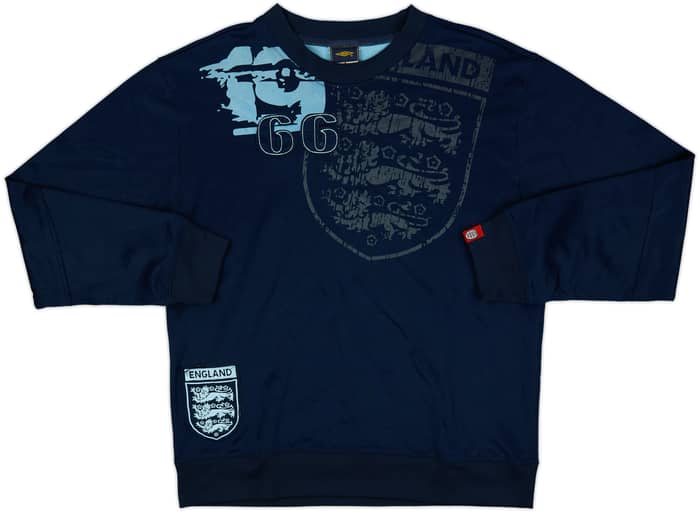 2006-08 England Umbro Sweat Top - 9/10 - (L)