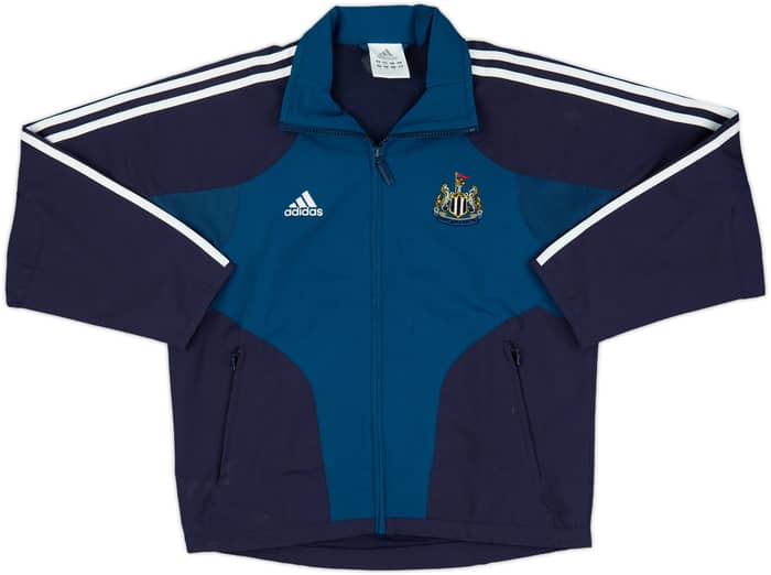 2004-05 Newcastle United adidas Track Jacket - 9/10 - (M.Boys)