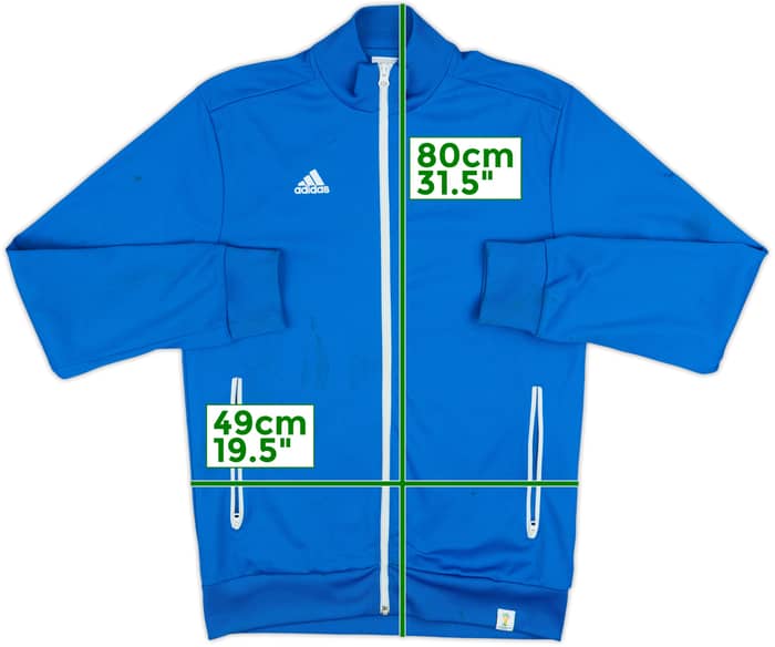 2014 Italy adidas Track Jacket - 8/10 - (M)