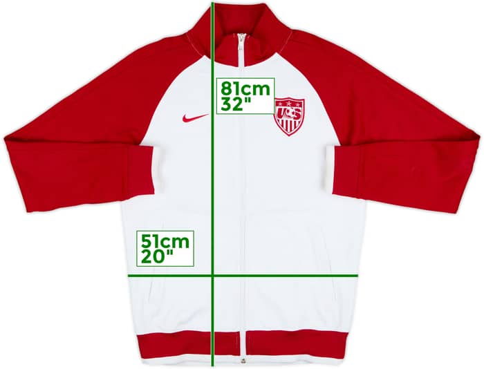 2012-13 USA Nike Track Jacket - 6/10 - (S)