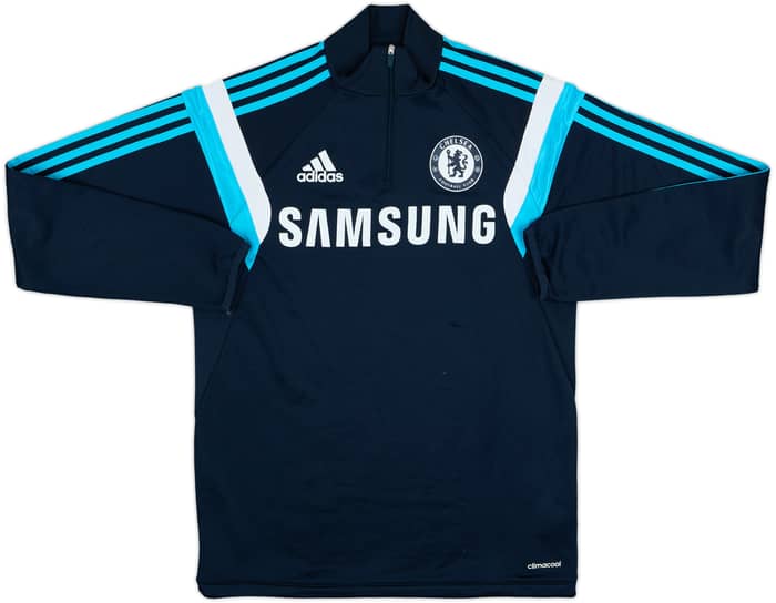 2015-16 Chelsea adidas 1/4 Zip Drill Top - 8/10 - (S)