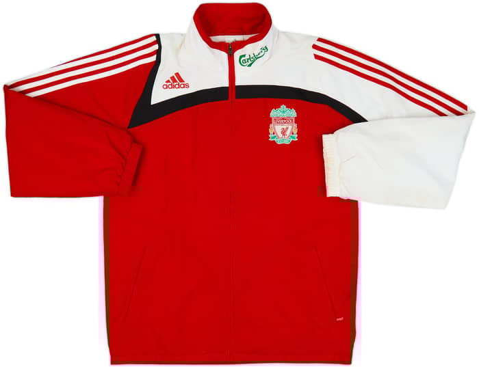 2007-08 Liverpool adidas Track Jacket - 7/10 - (M)