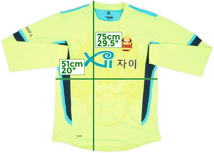 2012-13 FC Seoul Away L/S Shirt - 9/10 - (XL)