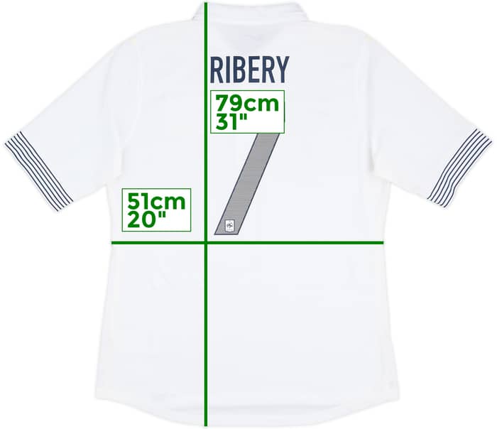 2012-13 France Player Issue Away Shirt Ribery #7 - 6/10 - (XL)