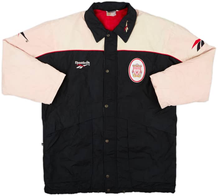 1996-97 Liverpool Reebok Padded Bench Coat - 4/10 - (M)