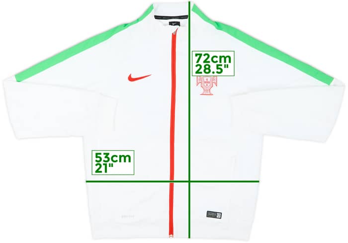 2014-16 Portugal Nike Track Jacket - 9/10 - (L)