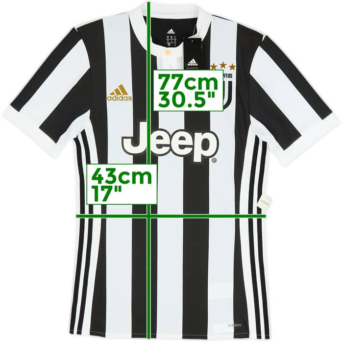 2017-18 Juventus Authentic Home Shirt (S)