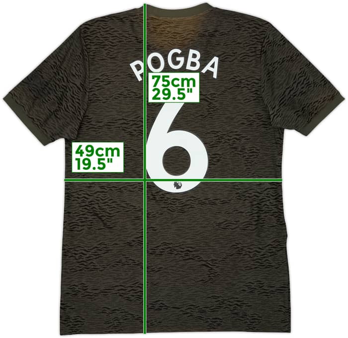 2020-21 Manchester United Away Shirt Pogba #6 - 5/10 - (M)