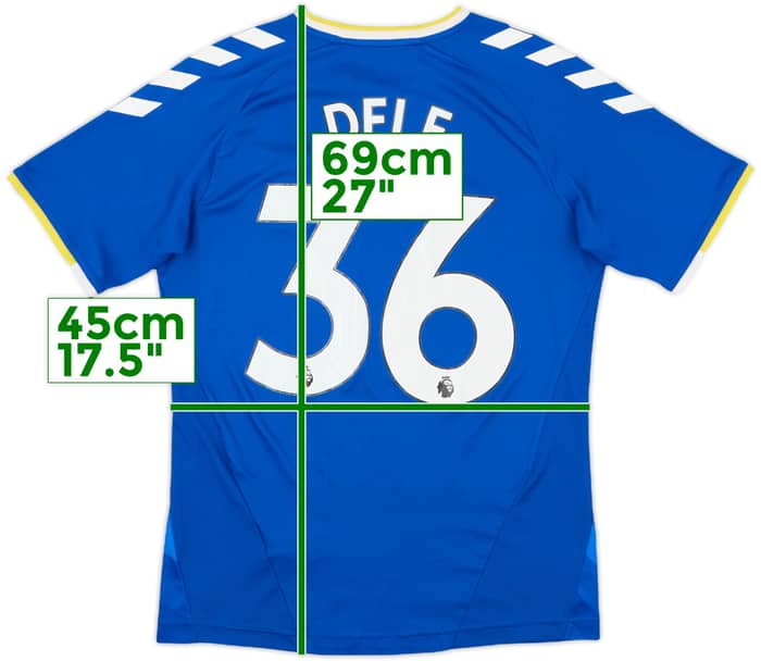 2021-22 Everton Home Shirt Dele #20 - 6/10 - (S)