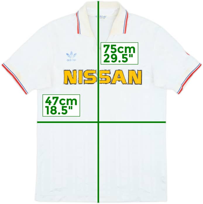1989-90 Yokohama Marinos Away Shirt - 4/10 - (M)