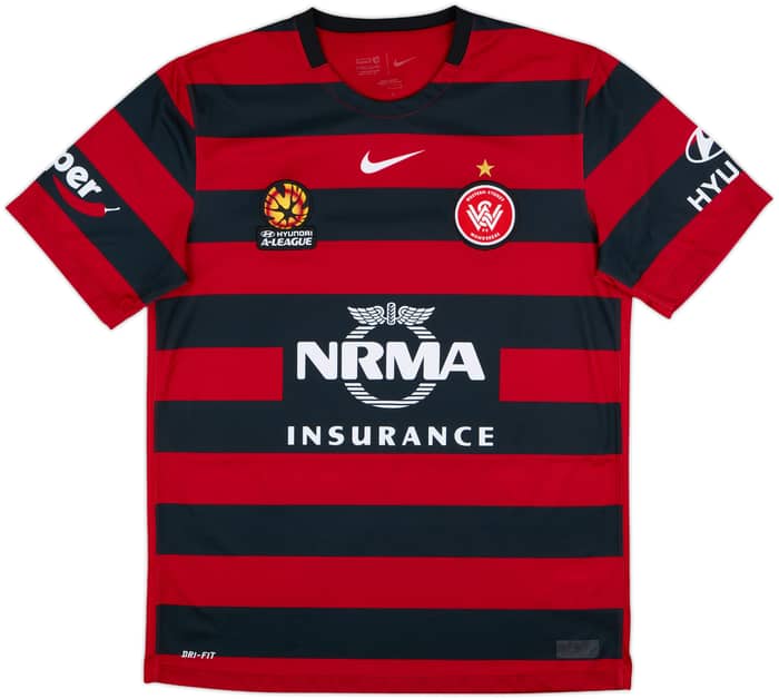 2015-16 Western Sydney Wanderers Home Shirt - 7/10 - (L)