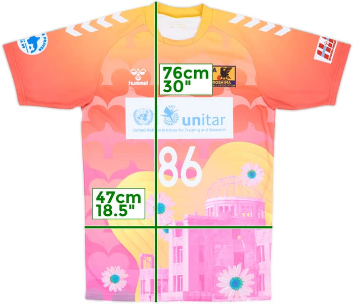 2021 Sanfrecce Hiroshima Hummel Special Shirt #86 - 9/10 - (L)