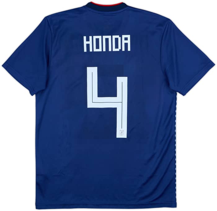 2018-19 Japan Home Shirt Honda #4 - 7/10 - (S)