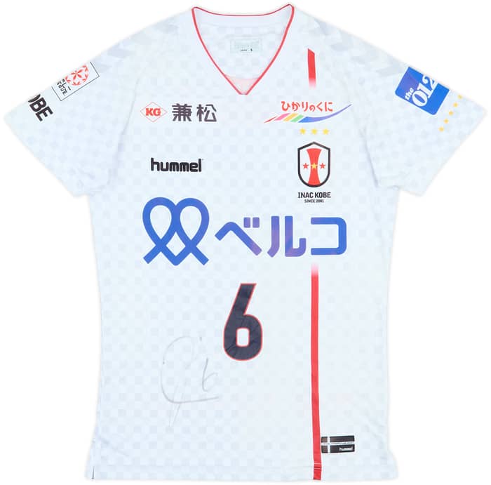 2020 INAC Kobe Signed Away Shirt #6 - 9/10 - (Women's S)