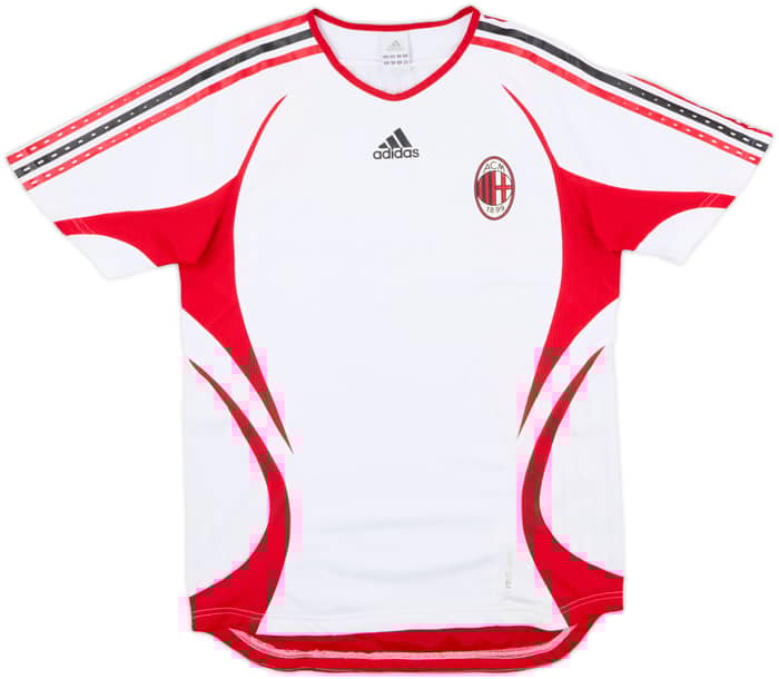 2006-07 AC MIlan adidas Training Shirt - 6/10 - (M)