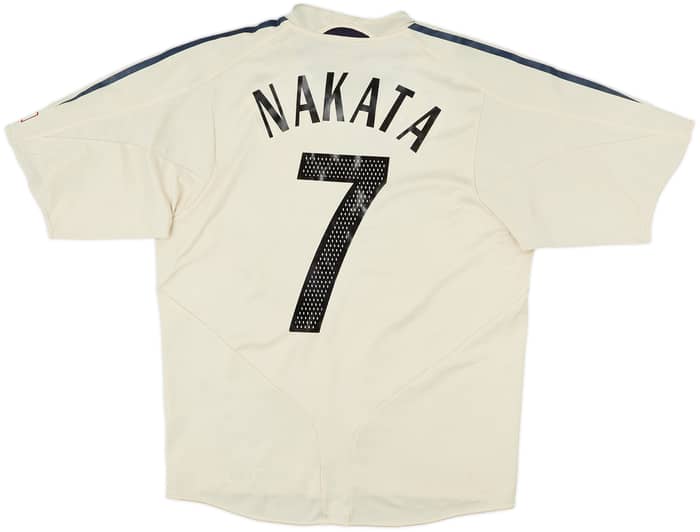 2004-06 Japan Away Shirt Nakata #7 - 6/10 - (L)