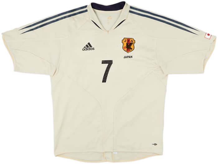 2004-06 Japan Away Shirt Nakata #7 - 6/10 - (L)