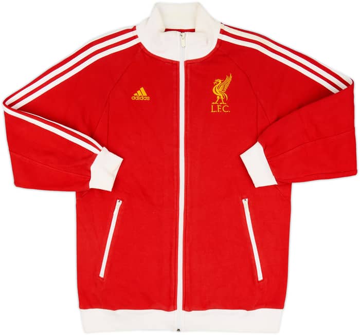 2008-09 Liverpool adidas Track Jacket - 8/10 - (L)