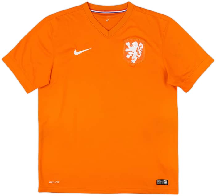2014-15 Netherlands Home Shirt - 6/10 - (L)