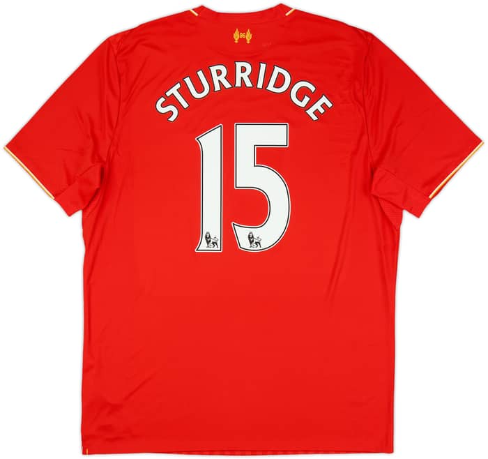 2015-16 Liverpool Home Shirt Sturridge #15 - 6/10 - (XL)