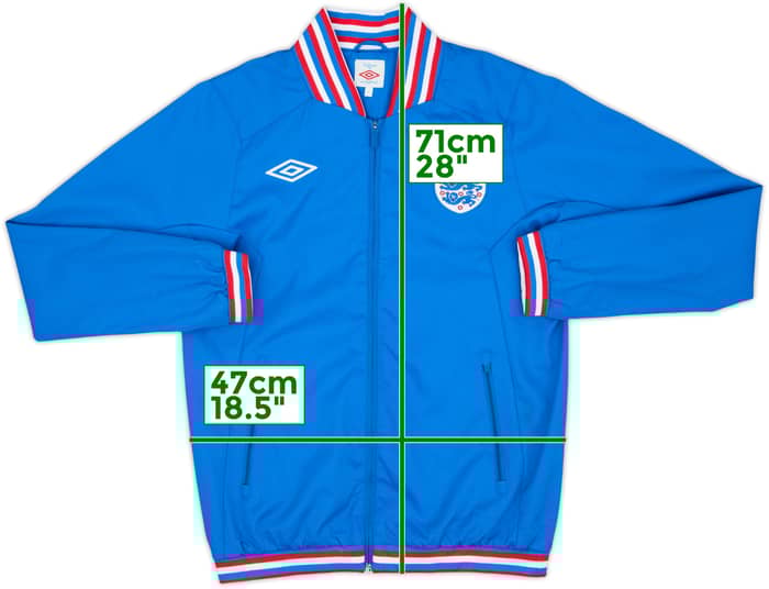 2012-13 England Umbro Track Jacket - 7/10 - (S)