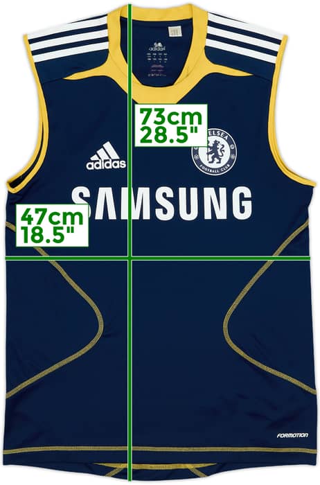 2010-11 Chelsea adidas Training Vest - 8/10 - (S)