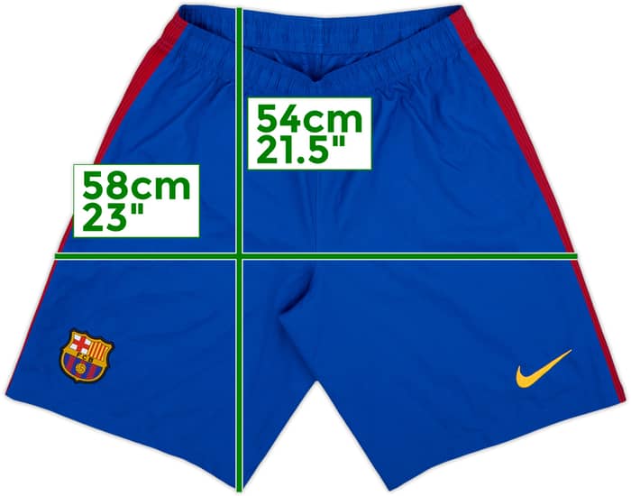 2016-17 Barcelona Home Shorts - 9/10 - (M)
