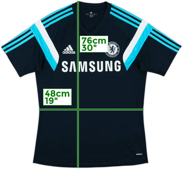 2014-15 Chelsea adidas Training Shirt - 6/10 - (M)