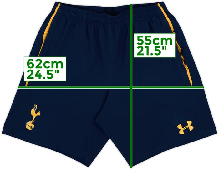 2016-17 Tottenham Under Armour Training Shorts - 6/10 - (L)