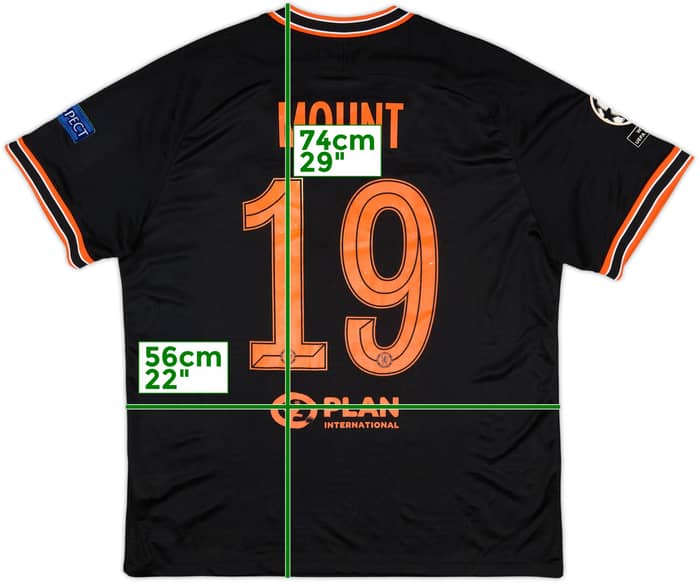 2019-20 Chelsea Third Shirt Mount #19 - 7/10 - (XL)