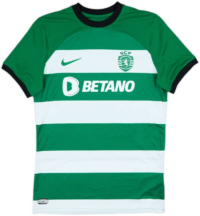 2023-24 Sporting CP Home Shirt - 8/10 - (M)