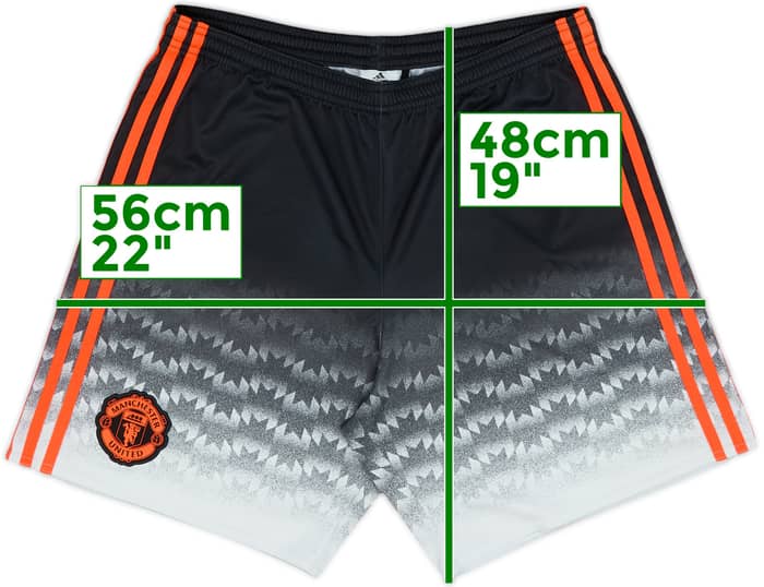 2015-16 Manchester United Third Shorts - 8/10 - (L)