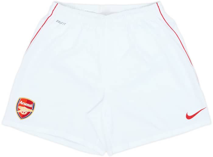 2010-11 Arsenal Home Shorts - 9/10 - (M)