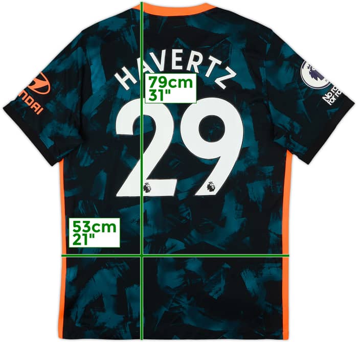 2021-22 Chelsea Third Shirt Havertz #29 - 10/10 - (L)