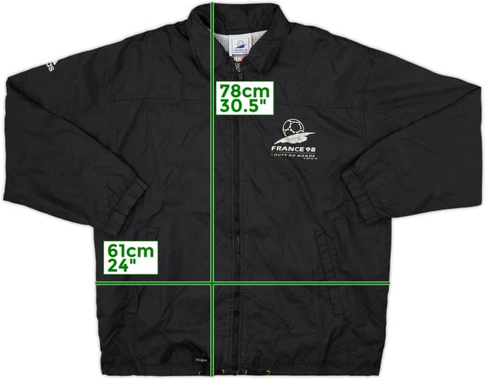 1998 France adidas Coupe du Monde Track Jacket - 6/10 - (S)