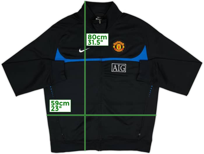 2009-10 Manchester United Nike Track Jacket - 9/10 - (XXL)