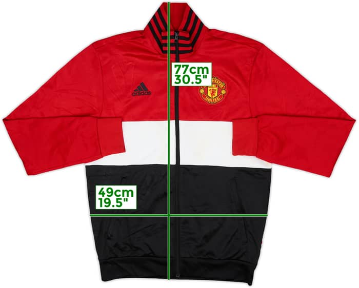 2019-20 Manchester United adidas Track Jacket - 5/10 - (M)