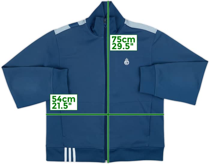 2004-05 Real Madrid adidas Track Jacket - 9/10 - (M)