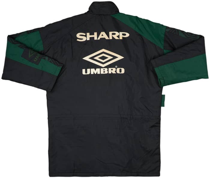 1995-96 Celtic Umbro Padded Bench Coat - 8/10 - (M)
