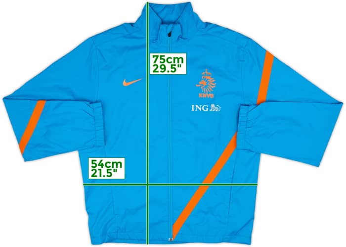 2012-13 Netherlands Nike Track Jacket - 7/10 - (M)
